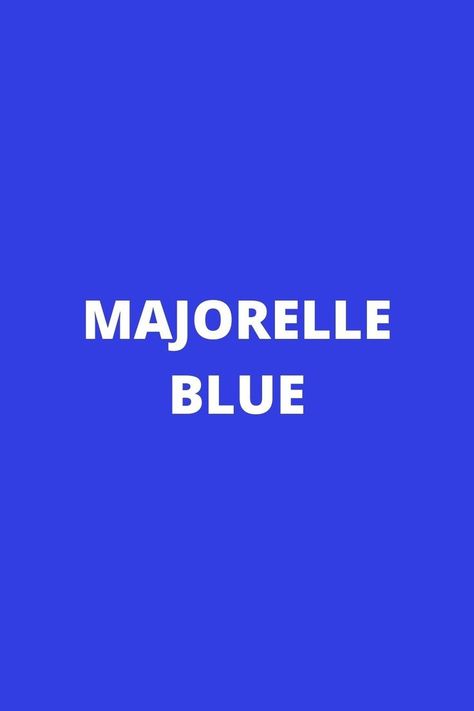 Love colours ? My article is celebrating the most vivid kind of electrifying Majorelle blue. Learn inspirational ideas how you can bring it into your life. Majorelle Blue, Malibu Blue, Colors Inspiration, Blue Inspiration, My Art Studio, Love Blue, Blue Colour, Inspiration Ideas, Spice Up