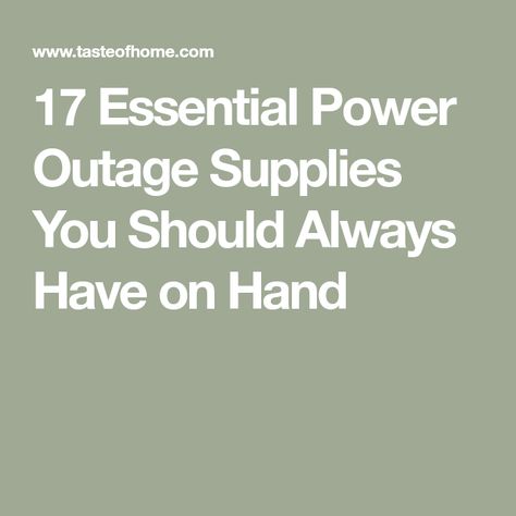 17 Essential Power Outage Supplies You Should Always Have on Hand Home Safety Tips, Evacuation Plan, Blankets For Winter, Portable Phone Charger, Emergency Management, Portable Fan, Power Outage, Seo Optimization, Essential Items