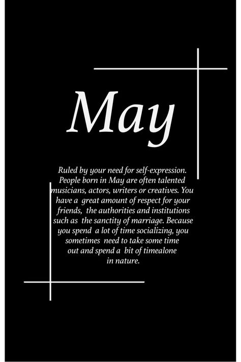 What My Birth Month Says About Me, Personality According To Birth Month, Birthday Month Personality, May Birthday Month Quotes, Birth Day Quotes, Birth Month Meanings, Birth Month Personality, Birth Month Symbols, Birthday Month Quotes