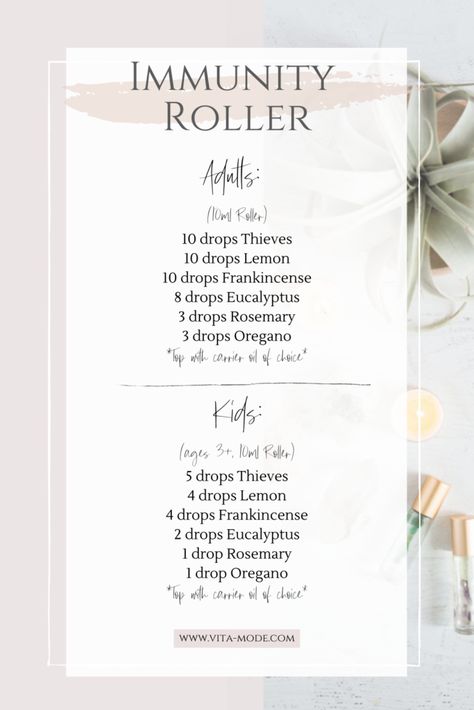 Immunity Booster Oil Blend, Roller Ball Oil Blends, Cold Essential Oil Blend Roller, Essential Oil Immune Booster Diffuser, Essential Oil Immunity Blend, Young Living Cold Remedy, Essential Oils For Immunity, Essential Oil Blends Recipes Rollers, Essential Oils Immune Booster