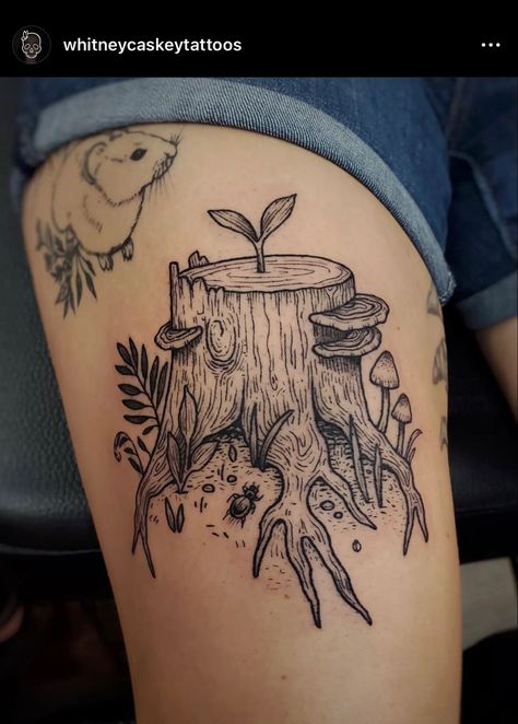 Natur Tattoo Arm, Ephemeral Tattoo, Earthy Tattoos, Mushroom Tattoos, Illustration Tattoo, Muster Tattoos, Forest Tattoos, Theme Tattoo, Geniale Tattoos