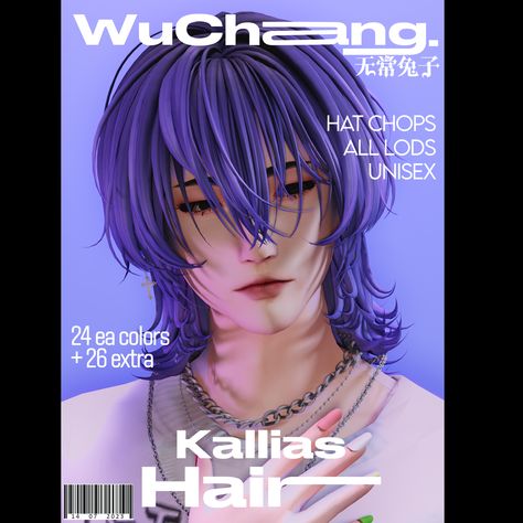 KALLIAS HAIR | Patreon Enstars Sims 4 Cc, Sims Emo Hair, Sims 4 Cc Jellyfish Hair, Sims 4 Jellyfish Hair, Goth Male, Emo Boy Hair, Sims 4 Cc Patreon, Sims 4 Hair Male, Cc Patreon