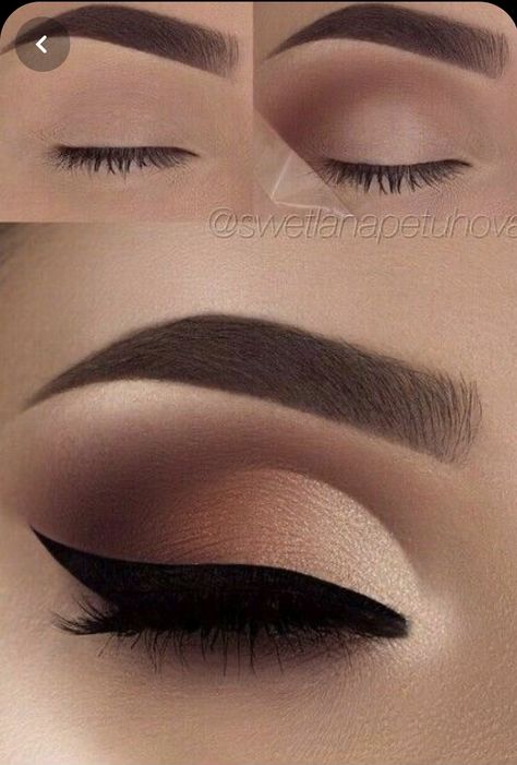 Makeup Hooded Eyes, Maroon Eyeshadow, Make Up Designs, 2019 Nails, Eyeliner Tips, Revolution Eyeshadow, Glitter Eye, Smink Inspiration, Eye Makeup Steps