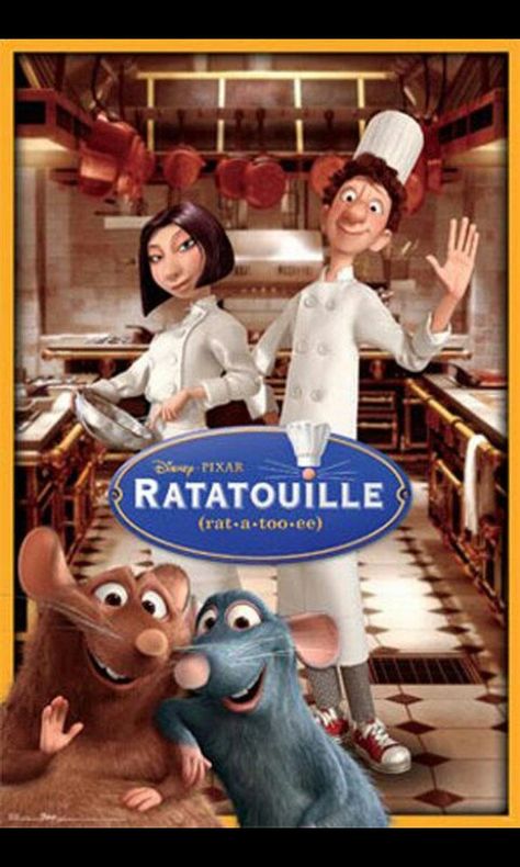 SO CUTE =}=} Ratatouille Film, Ratatouille Movie, Pixar Films, Disney Pixar Movies, Movies Worth Watching, Film Disney, I Love Cinema, Kids' Movies, Walt Disney Pictures