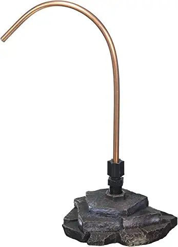 Amazon.com : bird bath dripper Copper Bird Bath, Metal Bird Bath, Resin Patio, Garden Lanterns, Metal Birds, Pet Bird, Backyard Birds, Water Conservation, Water Flowers