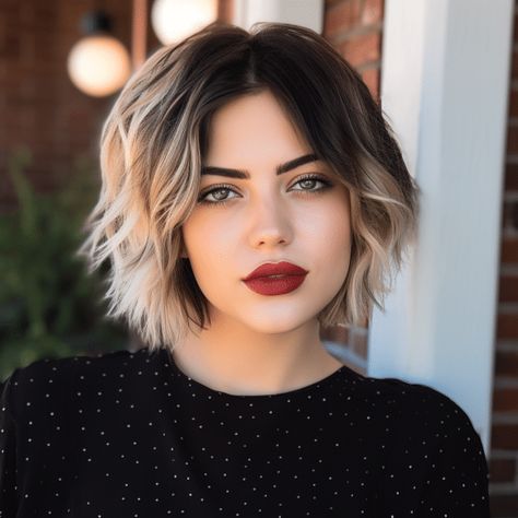 Why the Bouncy Bob Is Making a Comeback: See 28 Fabulous Examples Bouncy Bob, Stacked Inverted Bob, Inverted Bob Haircut, Bob Hairs, Razored Bob, Razor Cut Hair, Cute Pixie Cuts, Brown Hairstyles, Long Bobs