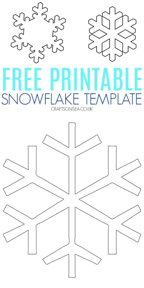 free snowflake template printable #kidscrafts #wintercrafts Snowflake Template Printable, Free Snowflake Template, Snowflake Craft For Kids, Snowflake Printable, Printable Snowflake Template, Paper Snowflake Template, Template Free Printable, January Crafts, Snowflake Template