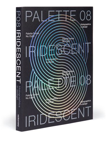 PALETTE 08 Iridescent - Holographics in design. Light has fascinated human beings since the dawn of mankind. To that end, iridescence is a compelling means to ideate and create, due to its ability to interact with light to produce captivating multi-coloured illusions that shift with the viewer’s vantage point. Its kaleidoscopic nature also allows it to be subtle yet striking all at once, making it a versatile finish with lasting visual impact that pops. Iridescent Packaging, Holographic Package Design, Holographic Poster Design, Holographic Foil Packaging, Holographic Book Cover, Holographic Poster Graphic Design, Holographic Print, Holographic Background, Rainbow Logo