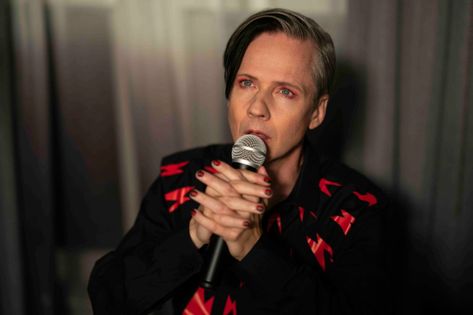 Inside John Cameron Mitchell's Bowie Cover on 'Shrill' on Hulu - Rolling Stone John Cameron Mitchell, Aidy Bryant, Cameron Mitchell, Mick Ronson, Moonage Daydream, Musical Film, Aspiring Writer, Lou Reed, Iggy Pop