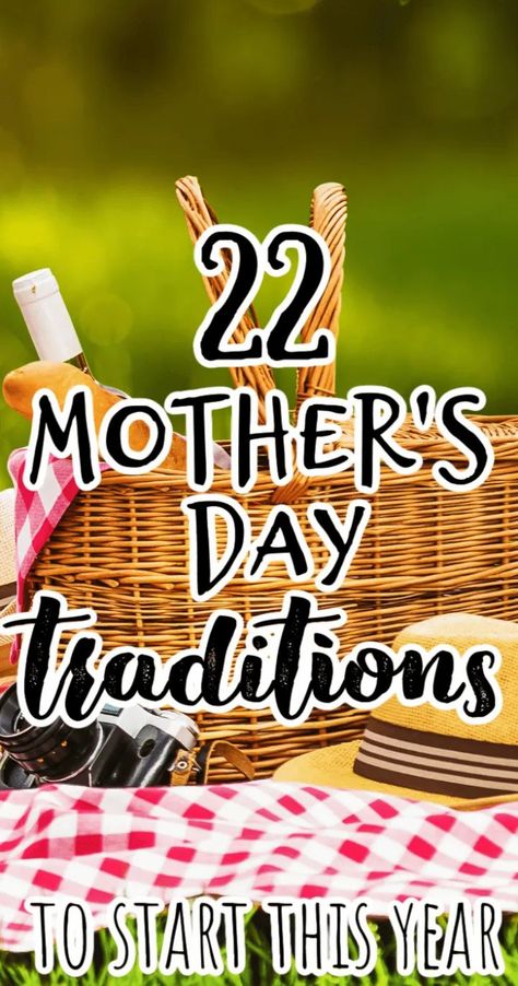 22 Mother's Day Traditions to Start This Year - Trying to think of things to do on Mother's Day? Why not create a new Mother's Day Tradition based on those from around the world? Creative and unique ideas to celebrate Mother's Day and make it a special day for mom. #mothersday #mom #traditions #holidays #familytraditions Things To Do On Mothers Day Ideas, What To Do For Your Mom On Mothers Day, Mothers Day Things To Do, What To Do On Mother's Day, Motherdays Crafts, Things To Do For Your Mom On Mothers Day, Mothers Day Date, Mother's Day Traditions, Motherdays Gift Ideas