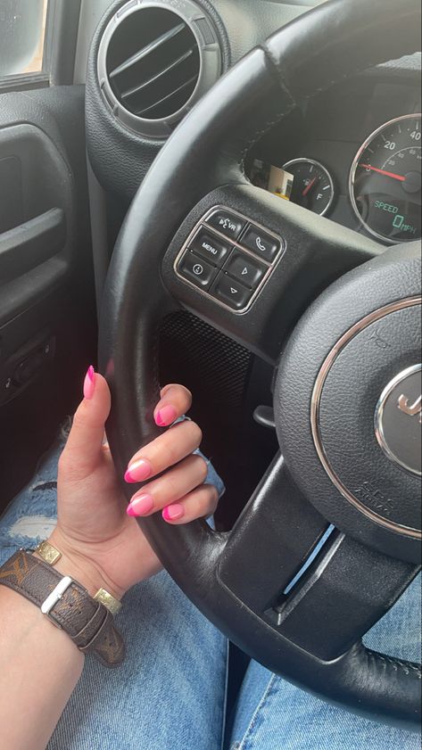 #aesthetic #tiktok #jeep #jeepwrangler #nails #nailsart #nailsdesign Jeep Steering Wheel, Aesthetic Tiktok, Acrylic Nails Coffin Short, Acrylic Nails Coffin, Nails Coffin, Coffin Nails, Jeep Wrangler, Steering Wheel, Acrylic Nails