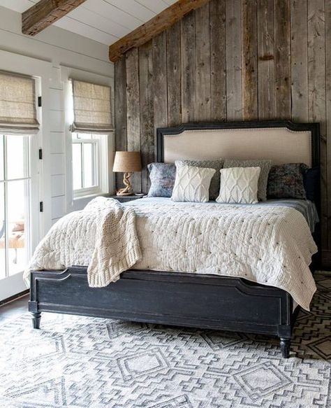 Ceiling Treatments Bedroom, Farmhouse Lights, Exterior Flooring, Wood Walls Bedroom, Sanctuary Home Decor, Ceiling Door, Organization Wall, Sanctuary Home, Decor Stairs