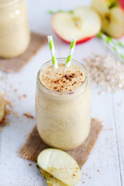 Pumpkin Apple Smoothie Holiday Smoothies, Protein Fruit Smoothie, Pumpkin Cheesecakes, Apple Smoothie, Smoothie Prep, Healthy Breakfast Smoothies, Pumpkin Apple, Mango Smoothie, Breakfast Smoothies