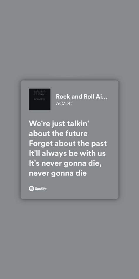 Rock Song Lyrics Quotes, Rock Music Quotes Lyrics Songs, Acdc Lyrics, Acdc Songs, Grad Quotes, R&b Artists, Song Lyric Quotes, 19th Birthday, Birthday Posts