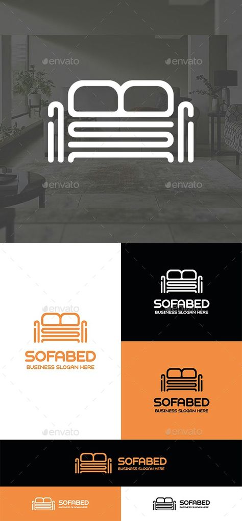 Sofa Bed Abstract Logo - Abstract Logo Templates Sofa Logo Design, Bed Logo Design, Sage Furniture, Sofa Logo, Couch Logo, S And B, Letters S, Business Slogans, Logo Desing