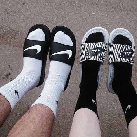 nike Nike Slippers, Nike Fashion Sneakers, Health Goth, Nike Sandals, Nike Free Runners, Zodiac Academy, Nike Benassi, Nike Slides, Nike Socks