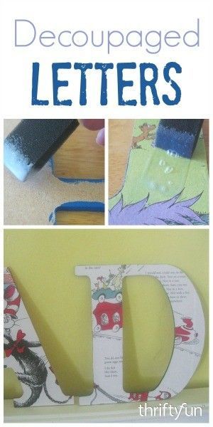 Paper Mache Letters Decorating Ideas, Letter Painting Ideas Wooden, Painted Letters Diy, Wood Letters Diy, Wood Letter Crafts, Decoupage Letters, Paper Letters, Large Wooden Letters, Cardboard Letters