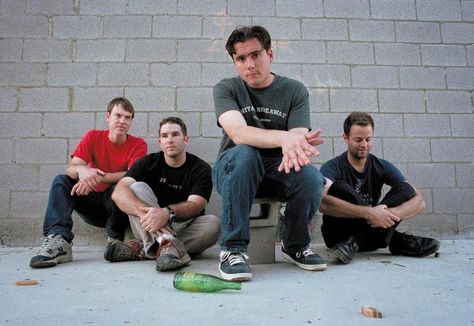 It Just Takes Some Time: The Story Of Jimmy Eat World's Breakthrough 'Bleed American' At 20 Jim Adkins, Jimmy Eat World, Pop Punk Bands, Taylor York, Gospel Choir, Mtv Shows, American Photo, World Tattoo, Emo Music