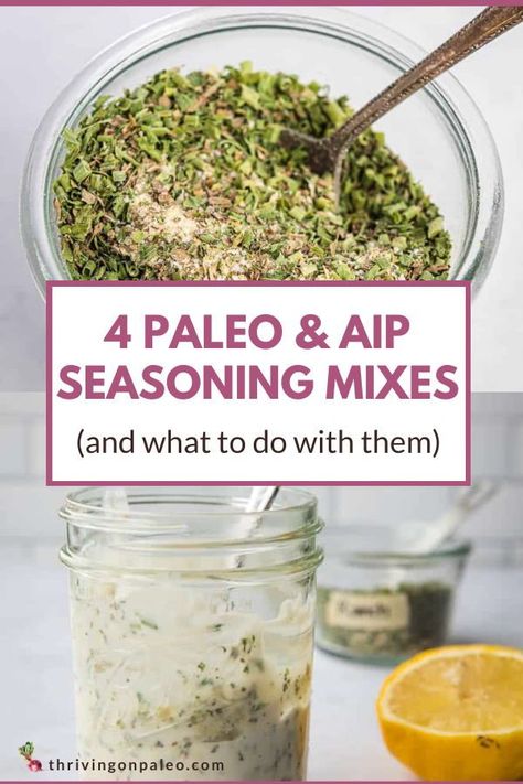 Aip Seasoning Recipes, Aip Steak Seasoning, Aip Seasoning, Aip Crockpot Recipes, Aip Spices, Aip Dinner Recipes, Aip Condiments, Aip Salads, Aip Sauces