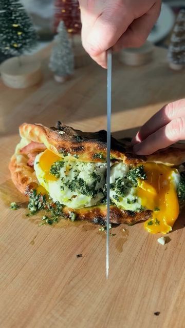 Ooni on Instagram: "Start your morning & your year off right with a delicious breakfast sammy like this one made by Ooni user @jameson_jack! Start with your favorite pizza dough, drizzle some olive oil over it, then fold it in half and bake it like a calzone. You now have the perfect vehicle for all your favorite breakfast sandwich fillings. . #Breakfast #Pizza #Baking #Ooni" Pizza Fold Over, Italian Breakfast Sandwich, Folded Pizza, Italian Sandwiches, Pizza Baking, Leftover Dough, Italian Sandwich, Italian Breakfast, Pizza Sandwich