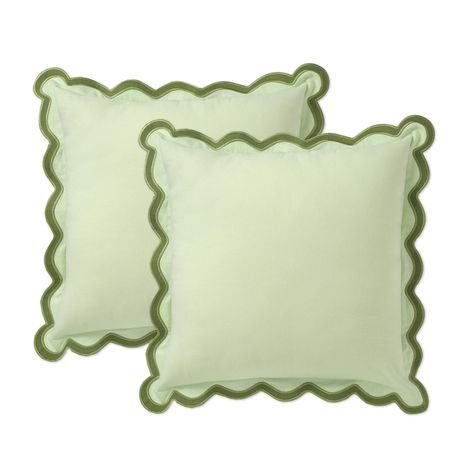 PRICES MAY VARY. 100% Cotton [ STATEMENT PIECE ] - Our farmhouse pillows have a modern look with vintage patterns. This statement soft accent pillows has a unique boho design that makes a perfect decoration for bedroom, living room, farmhouse, car, outdoor or indoor and almost all spaces. [ UTILITY - Concealed Zipper ] - These aesthetic pillow covers have a concealed back zipper which holds the cushion firmly and allows easy removal and refill of these throw pillows. [ FABRIC - Soft and Cozy ] - Decorative Couch Pillows, Cream Pillow Covers, Pillows For Living Room, Green Pillow Covers, Boho Throw Pillows, Green Throw Pillows, Decorative Pillows Couch, Green Pillows, Flower Pillow