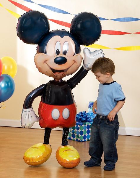 PRICES MAY VARY. Title: USLEH Mouse Airwalker 46" Inch Jumbo Foil Mylar Birthday Balloon…. Product Type: Categories > Party Supplies > Decorations > Balloons Γενέθλια Mickey Mouse, Miki Fare, Mickey Mouse Bday, Mickey Mouse Balloons, Mickey Mouse Clubhouse Birthday Party, Mickey Mouse Clubhouse Party, Mickey Mouse 1st Birthday, Mickey Birthday Party, Mickey Mouse Clubhouse Birthday