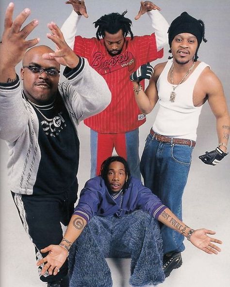 2000’s Outfit, Goodie Mob, 00s Fashion, Fly Outfit, Rap Artists, Hip Hop Culture, Workout Outfit, Black Excellence, Shopping Spree