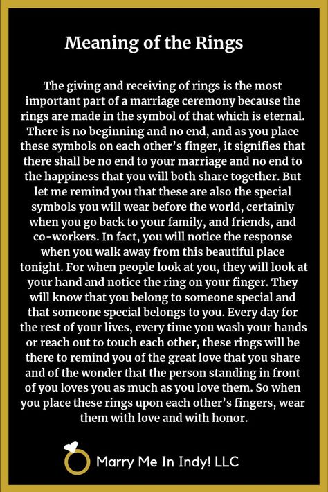 Wedding Ring Meanings for your Wedding Ceremony Script. Welcoming Words For Wedding Ceremony, Wedding Ring Meaning Quotes, Wedding Ring Ceremony Wording, Wedding Ring Warming Ceremony, Ring Warming Ceremony Script, Spiritual Wedding Ceremony Script, Wedding Ring Blessing, Wedding Ceremony Script Christian, Wedding Ring Vows