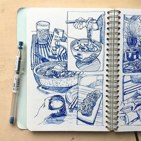 Art Du Croquis, Sketchbook Art Journal, Seni Cat Air, Gambar Figur, Pen Sketch, Art Diary, Sketchbook Pages, Arte Sketchbook, Arte Inspo