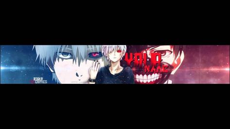 Tokyo Ghoul Banner, 1024 X 576 Pixels, Christmas Stocking Template, 1024 X 576, Anime Banner, Your Name Anime, Cute Twitter Headers, Cute Headers For Twitter, Kawaii Background