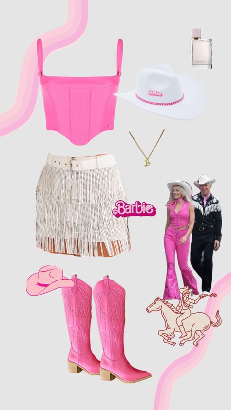 #cowgirlbarbie #barbie #outfitinspo #barbiemovieaesthetic Cowgirl Barbie, Western Barbie, Barbie Cowgirl, Your Aesthetic, Connect With People, Creative Energy, Energy