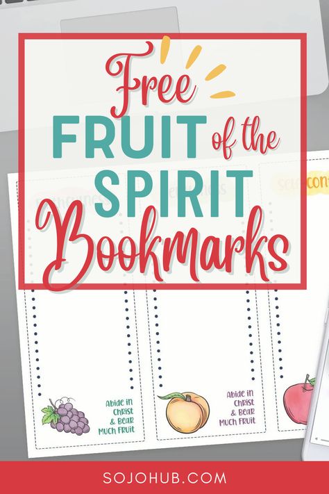 free fruit of the spirit bookmarks | free download printables | abiding in Christ bible studies | reading writing scripture plan | bible study ideas inspiration | fruit of the spirit education and learnings | fruit of the spirit love, joy, patience, freebies, Creative Bible Study Christian Resources, Fun with Scripture Fruit Of The Spirit Joy Craft, Fruit Of The Spirit Bookmarks Free Printable, Fruit Of The Spirit Cross Stitch Pattern, Fruit Of The Spirit Bracelet, Fruit Of The Spirit Cross Stitch, Fruit Of The Spirit Joy, Teaching Goodness Fruit Of The Spirit, Fruit Of The Spirit Gentleness Lesson, Fruit Of The Spirit Printable