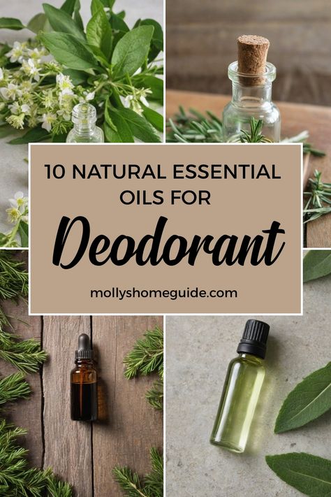 Discover the power of essential oils for deodorant with these DIY recipes. Say goodbye to body odor and odor-causing bacteria naturally! Try out different essential oil blends like tea tree oil, lavender, and sweet orange for an antibacterial and long-lasting deodorant solution. Create your own homemade spray deodorant easily using essential oil deodorant recipes that work wonders. Find the best essential oils for deodorant that offer effective alternatives to commercial products. Essential Oils For Deodorant, Diy Deodorant Spray Essential Oils, Essential Oil Deodorizer Spray, Doterra Deodorant, Essential Oil Spray Deodorant, Diy Deodorant Spray, Make Your Own Deodorant, Essential Oil Deodorant, Diy Natural Deodorant