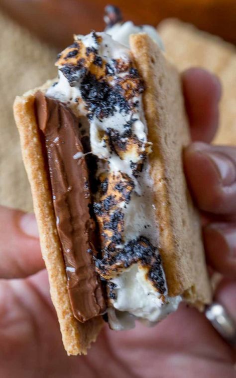 How to make S’Mores (4 Ways!) Dinner Then Dessert, Deserts Easy, Pudding Shots, Summer Snacks, Fancy Desserts, Sugar Free Desserts, On The Grill, Easy Dessert, S Mores