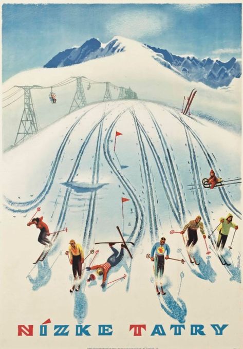 Drawing Cities, Ski Photos, Ski Signs, Plakat Design Inspiration, Glacier Express, Ski Travel, Old Skis, Skiing Aesthetic, Sky Poster