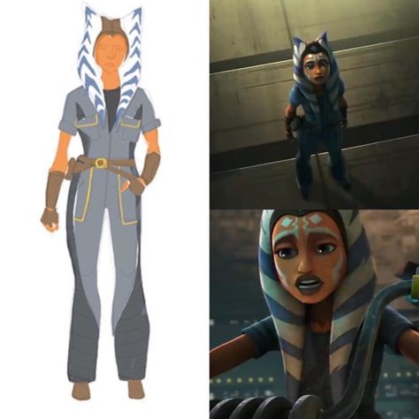 Happy #TanoTuesday ✨ I think Ahsoka’s got some cool new looks upcoming in season 7, especially this jumpsuit! What do you think of it? Ahsoka Tano Jumpsuit, Ahsoka Jumpsuit, Ahsoka Tano Outfit, Ahsoka Tano Cosplay, Jedi Outfit, Clone Wars Ahsoka, Ashoka Tano, Fantasy Figurine, Star Wars Fashion