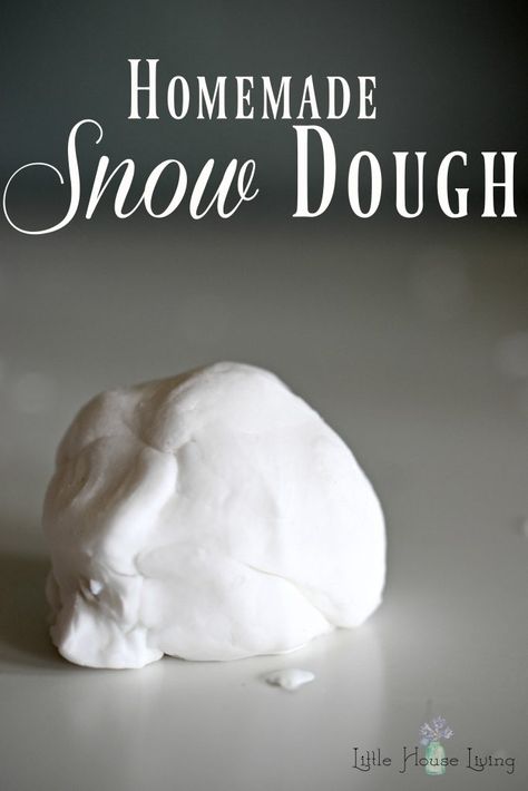 Homemade Snow Dough Recipe Snow Dough Recipe Conditioner, Christmas Playdough Recipe, Salt Dough Snowman, Snow Dough Recipe, Snow Dough, Homemade Snow, Snow Recipe, Clay Recipes, Making Snow