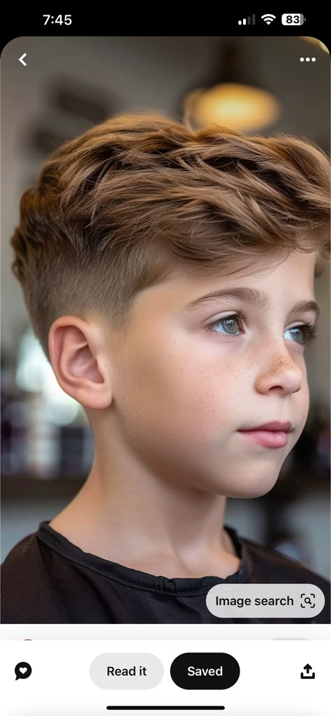 Boys Haircut Trends 2024, Boys Long Top Short Sides Haircut, Boys Haircut 8-10, Boys Hairstyles Short Hair, Boys Mushroom Haircut, Little Boy Wavy Haircut, Alpaca Haircut For Boys, Double Crown Haircut Boys, Boys Fade Haircut Kids Long On Top