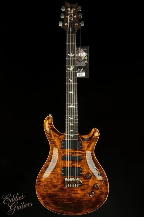 Paul Reed Smith (PRS) 509 - Yellow Tiger Wooden Aesthetic, Paul Reed Smith, Electric Guitars, Electric Guitar, Wicked, Guitar, Iphone, Yellow