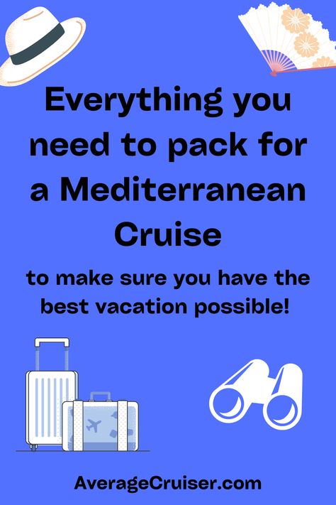 Check out this list of what you need to make sure you pack for a Mediterranean Cruise to make sure you get the most out of your vacation! What To Pack For A European Cruise, 10 Day Mediterranean Cruise Packing List, Mediterranean Cruise Packing List Spring, What To Pack For Mediterranean Cruise, Packing For Mediterranean Cruise Fall, Mediterranean Cruise Outfits, Mediterranean Cruise Packing List, Cruise Outfits Mediterranean, Greek Cruise