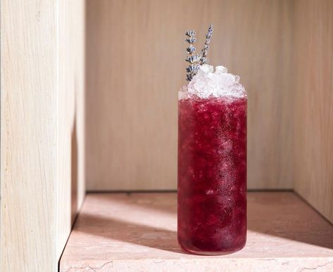 Lavender Collins, Blueberry Mint, Cocktail Garnish, Club Soda, Pillar Candles, Lavender, Mint, Candles, On Instagram