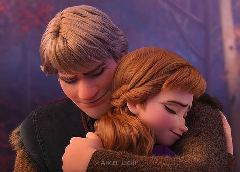 *KRISTOFF BJORGMAN & PRINCESS ANNA ~ Frozen, Frozen Anna And Kristoff, Beautiful Disney Quotes, Disney Worlds, Anna Kristoff, Frozen Wallpaper, Frozen Movie, Frozen Disney Movie, Disney Princess Frozen, Disney Frozen 2