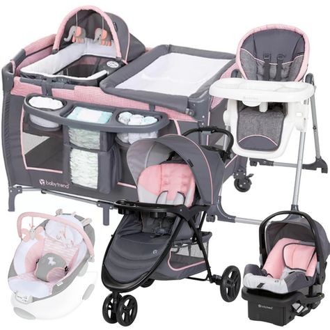 Stroller With Car Seat, Girl Strollers, Stroller Travel System, Desain Buklet, Parenting Organization, Safety Harness, Baby Room Inspiration, Kit Bebe