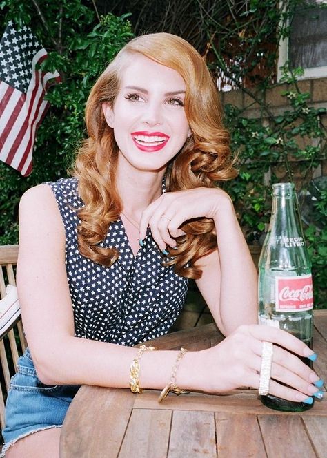 Vintage Americana Aesthetic, Nme Magazine, Americana Aesthetic, Lana Del Rey Vinyl, Lana Rey, Elizabeth Grant, Miss America, Lana Del Ray, Vintage Americana