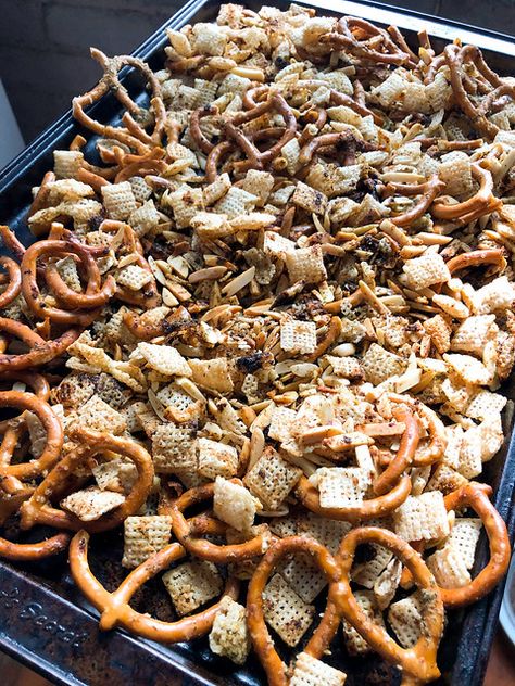 Dill Pickle Crock-Pot Bits & Bites - Suzie The Foodie Dill Pickle Nuts And Bolts Recipe, Christmas Bits And Bites Recipe, Dill Nuts And Bolts Recipe, Nuts And Bolts Recipe Best Dill, Bits And Bites Recipe, Pickle Crock, Bits And Bites, Christmas Snack Mix, Dill Recipes