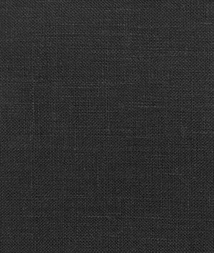 Black Irish Linen Fabric - $18.25 | onlinefabricstore.net Kain Linen, Black Irish, Warwick Fabrics, Side Stitch, Stretch Cotton Fabric, Comme Des Garcons Play, Heavy Knit, Irish Linen, Black Feathers