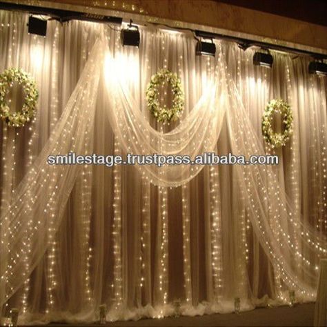 Indian & asian wedding stage decor, mehndi, sangeet, We can provide you with stunning and tasteful décor that will truly enhance your engagement or wedding stage. Description from partyinvitationsideas.com. I searched for this on bing.com/images Indian Wedding Decorations Receptions, Pipe And Drape Backdrop, Wedding Hall Decorations, Wedding Stage Decor, Reception Backdrop, Wedding Reception Backdrop, Stage Decor, India Wedding, Desi Wedding Decor