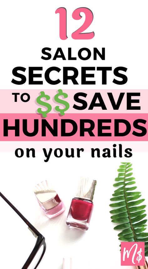 Nails Manicures, Budget Art, Beauty On A Budget, Manicured Nails, Salon Nails, Money Frugal, Thrifty Living, Home Simple, Beauty Salon Interior