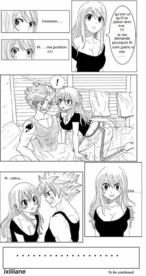 Image - Natsu et lucy - . - Skyrock.com Nalu Lemon, Nalu Moments, Nalu Comics, Amy Tan, Manga Fairy, Fairy Tail Comics, Fairy Tail Natsu And Lucy, Natsu X Lucy, Fairy Tail Love