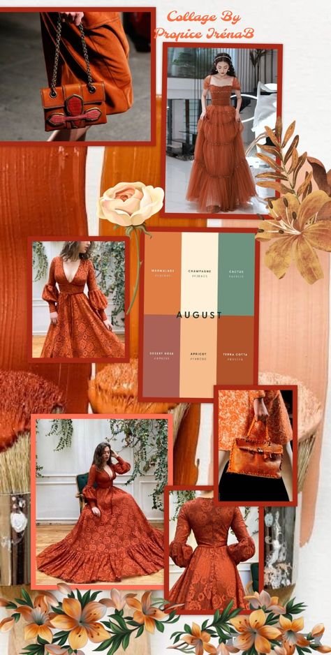 Color Moodboard, Fashion Figure Templates, Color Combos Outfit, Fashion Figures, Orange Crush, Instagram Accounts, Color Combos, Fashion Illustration, Mood Board